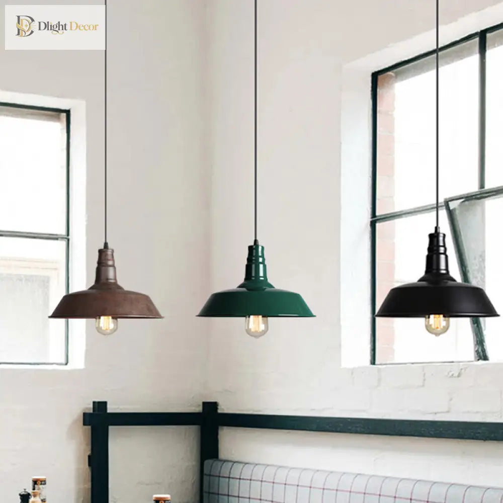 1-Light Industrial Pendant Light | Dining Room Lighting