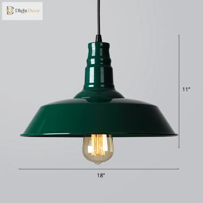 1-Light Industrial Pendant Light | Dining Room Lighting
