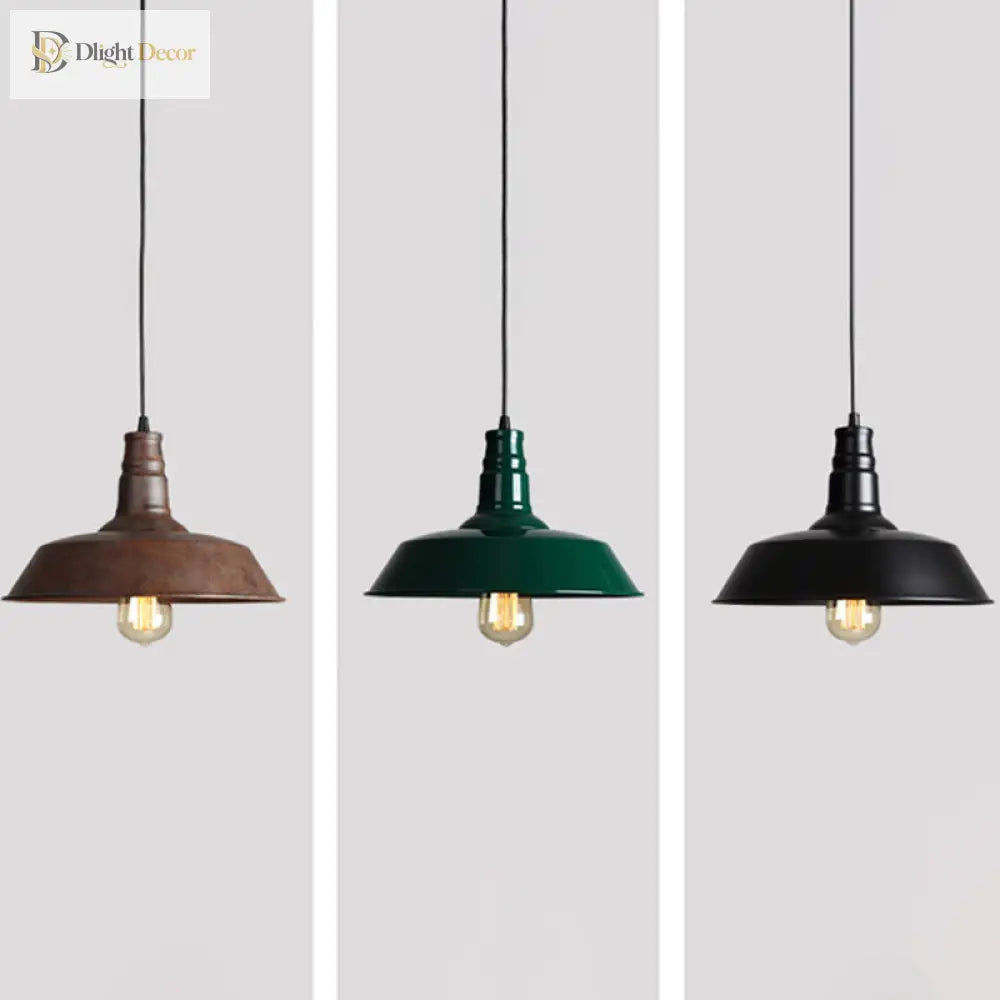 1-Light Industrial Pendant Light | Dining Room Lighting