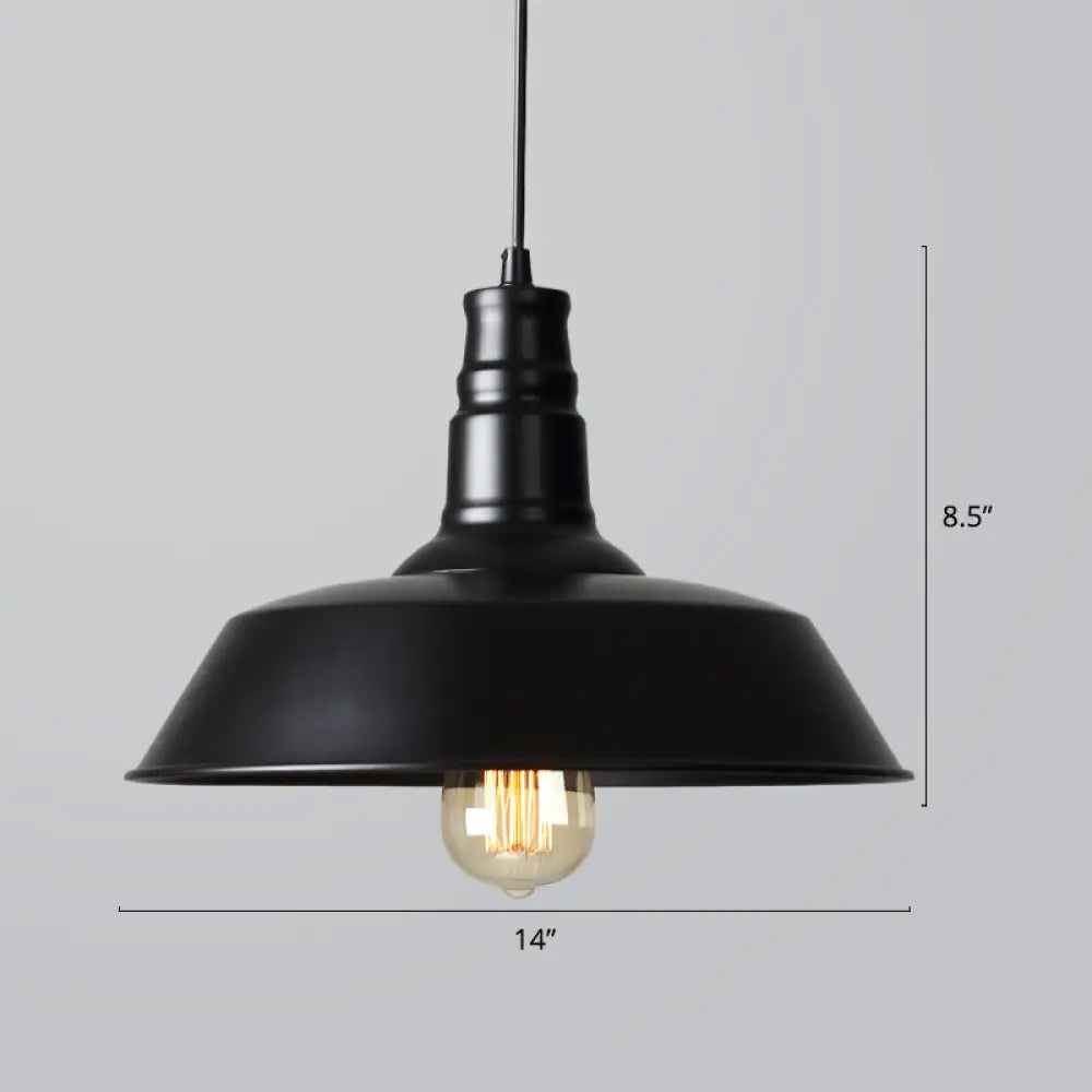 1-Light Industrial Pendant Light | Dining Room Lighting