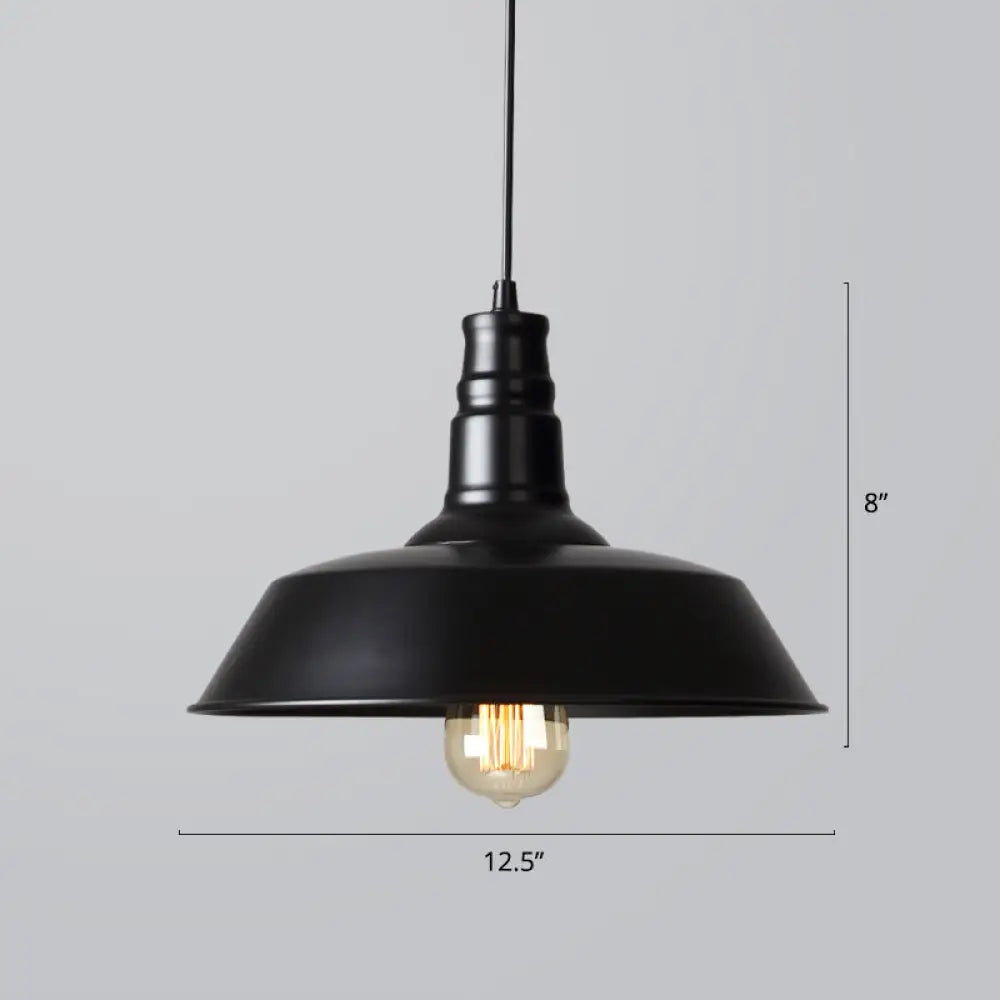 1-Light Industrial Pendant Light | Dining Room Lighting