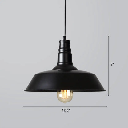 1-Light Industrial Pendant Light | Dining Room Lighting