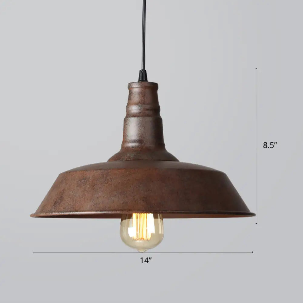1-Light Industrial Pendant Light | Dining Room Lighting