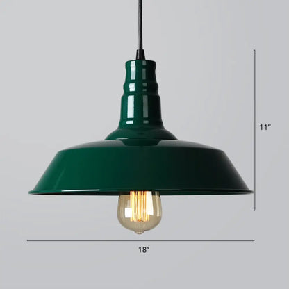 1-Light Industrial Pendant Light | Dining Room Lighting