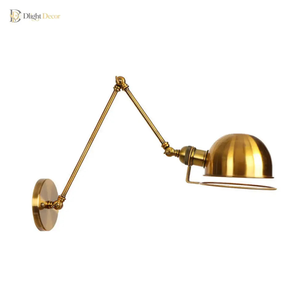 1-Light Vintage Wall Sconce | Bedroom &amp; Hallway Lighting