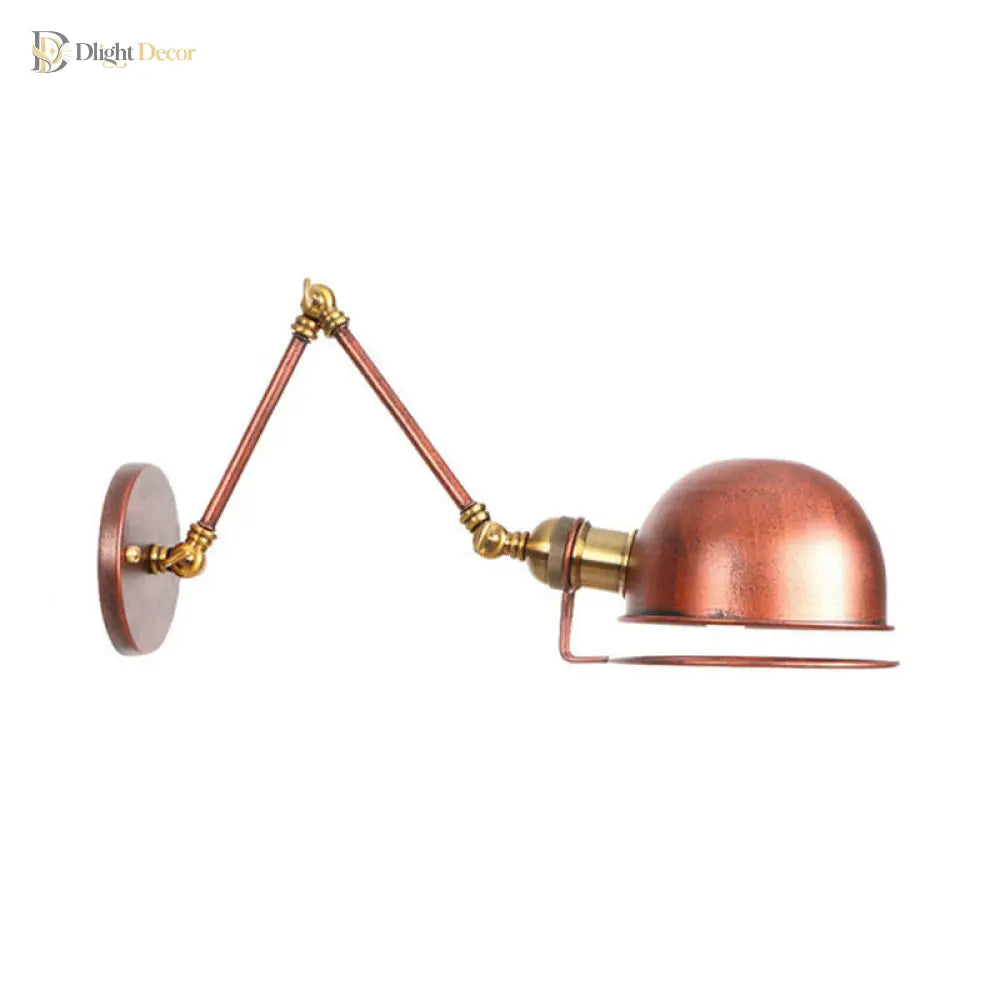 1-Light Vintage Wall Sconce | Bedroom &amp; Hallway Lighting