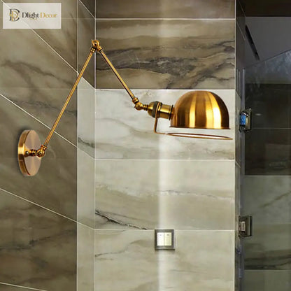 1-Light Vintage Wall Sconce | Bedroom &amp; Hallway Lighting