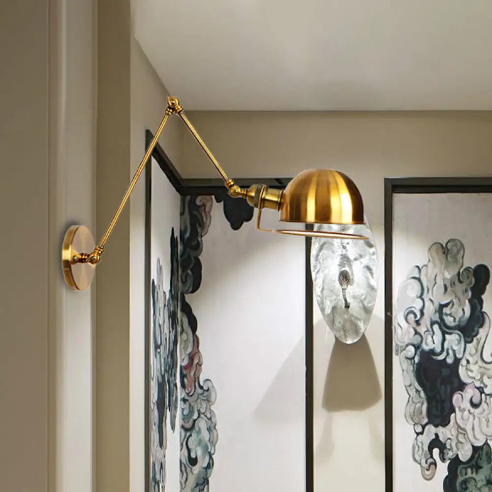 1-Light Vintage Wall Sconce | Bedroom &amp; Hallway Lighting