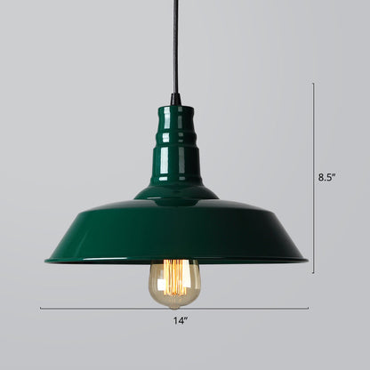 1-Light Industrial Pendant Light | Dining Room Lighting