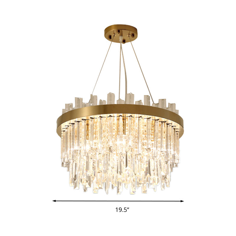 Embrace Modern Crystal Chandelier | Dining Room Lighting