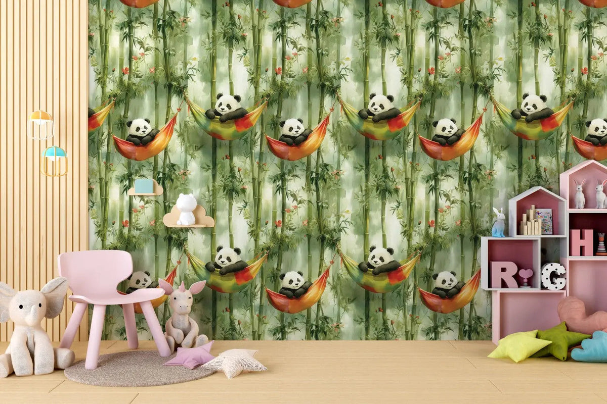 Serene Panda Hammock Haven