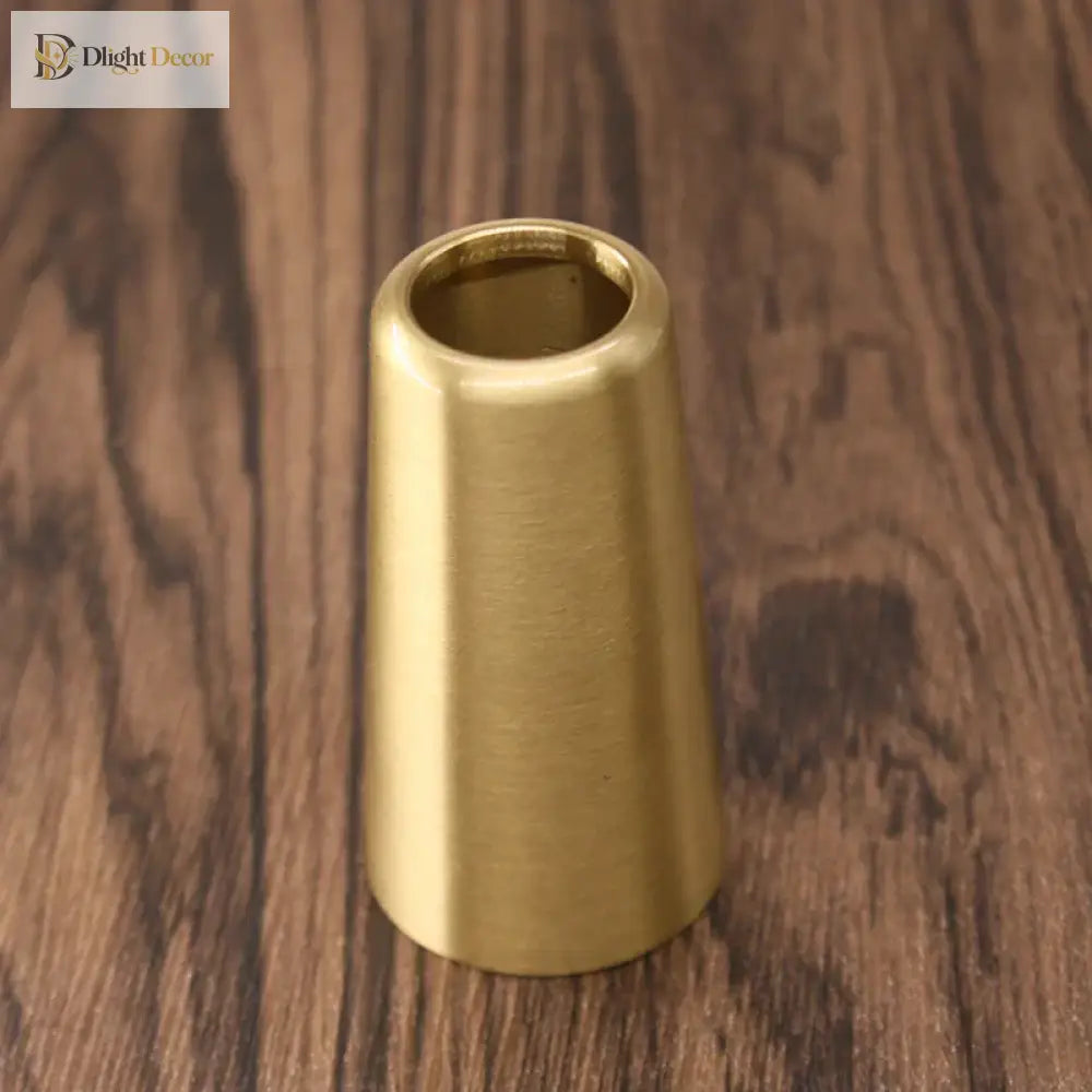 4pcs Brass Furniture Leg Covers – Chair Cups and Cabinet Tube Protectors for Tables, Sofas, and Wardrobes (62/85mm)
