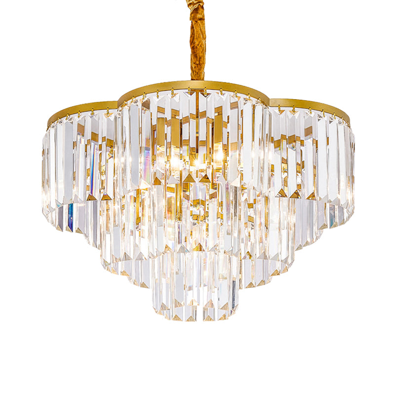 Enchanting Modern Gold Chandelier | Dining Room Lighting