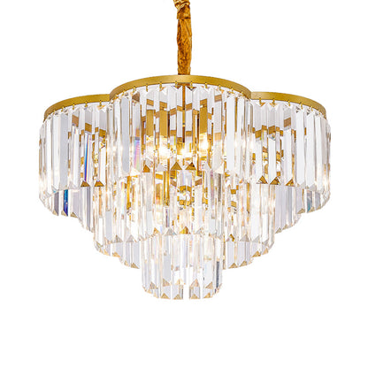 Enchanting Modern Gold Chandelier | Dining Room Lighting
