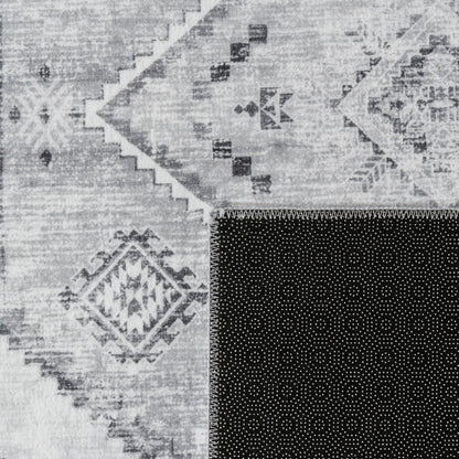 Modern Area Rug Cambridge with Vintage Faded Look