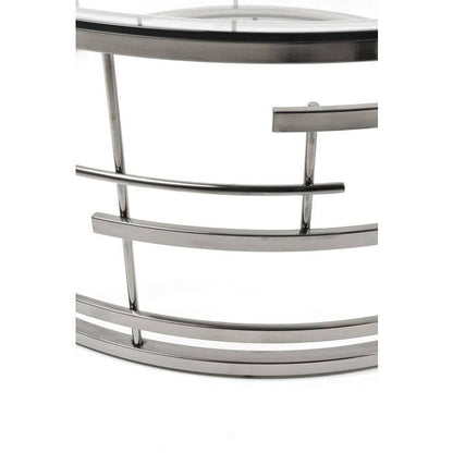Coffee Table Jupiter Silver Ø100cm