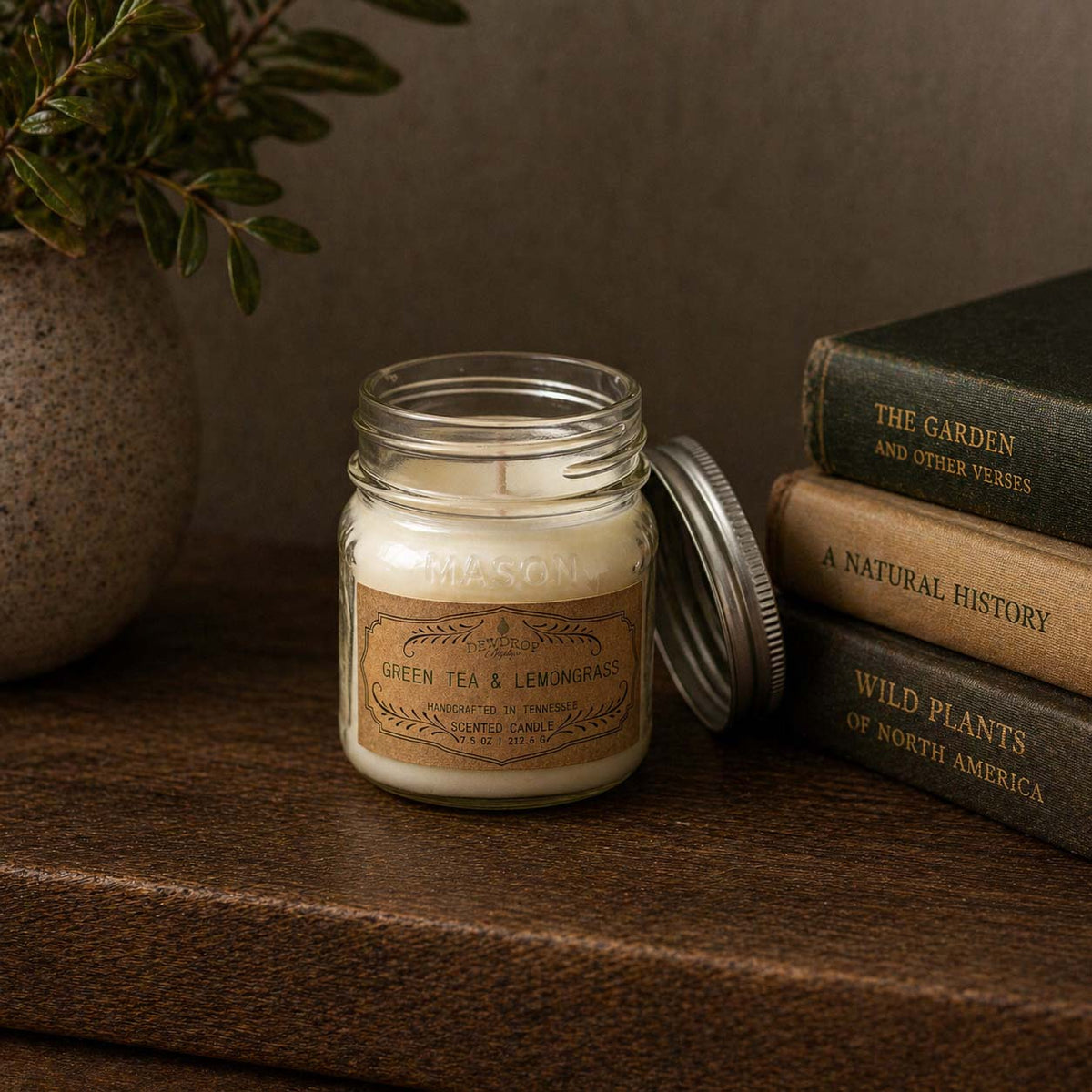 Green Tea &amp; Lemongrass 7.5oz Candle