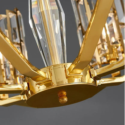 Stainless Modern Chandelier | Modern Dining Room Lighting
