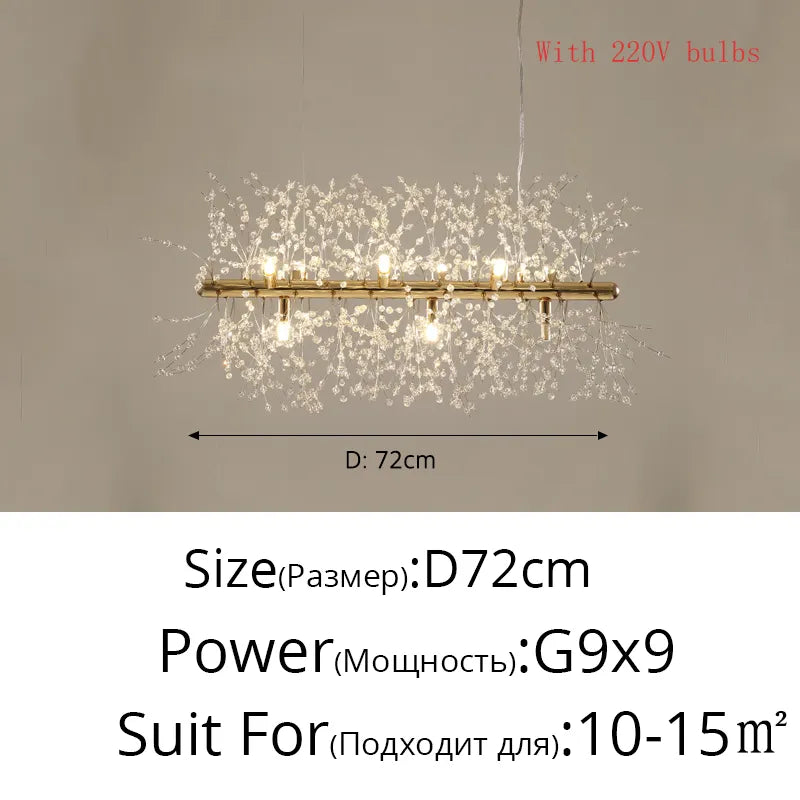 LED Nordic Modern Chandelier | Dining Room Home Lighting