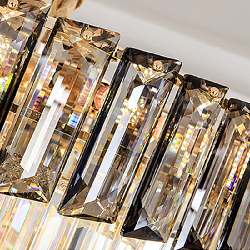 Large LED Modern Chandelier | Hallway &amp; Entry Lighting
