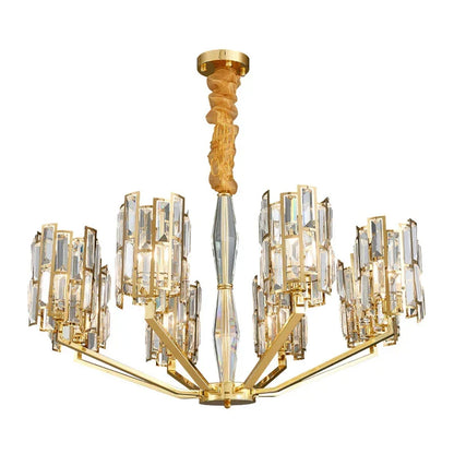 Stainless Modern Chandelier | Modern Dining Room Lighting
