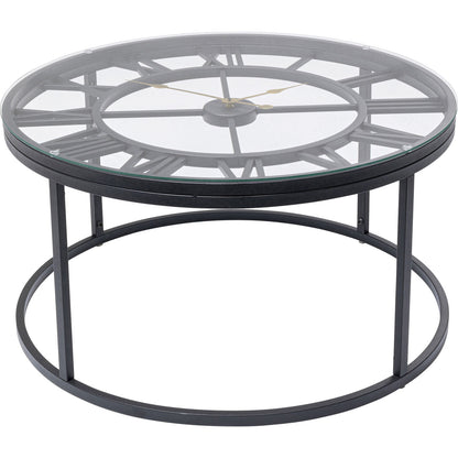 Side Table Roman Black √ò76cm