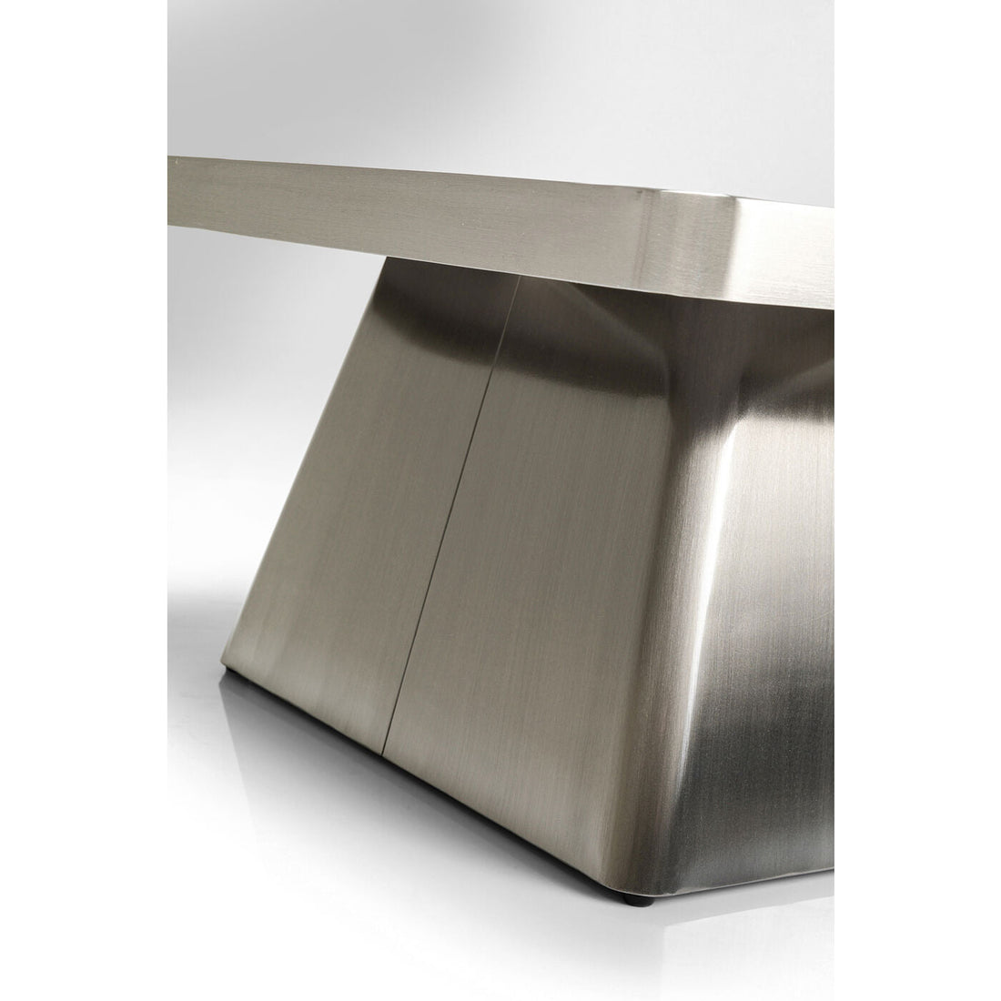 Coffee Table Miler Silver 80x80cm