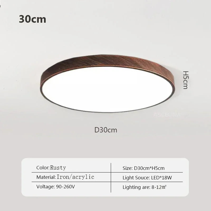 LED Nordic Modern Ceiling Light | Modern Bedroom Lighting