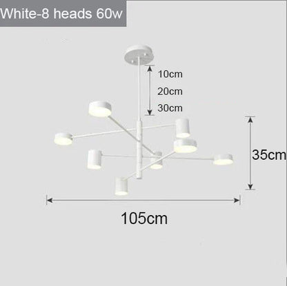 Soren LED Chandelier | Modern Dining Room Lighting
