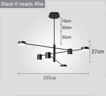 Soren LED Chandelier | Modern Dining Room Lighting