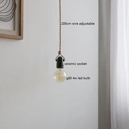 Single LED Industrial Pendant Light | Dining Room Lighting