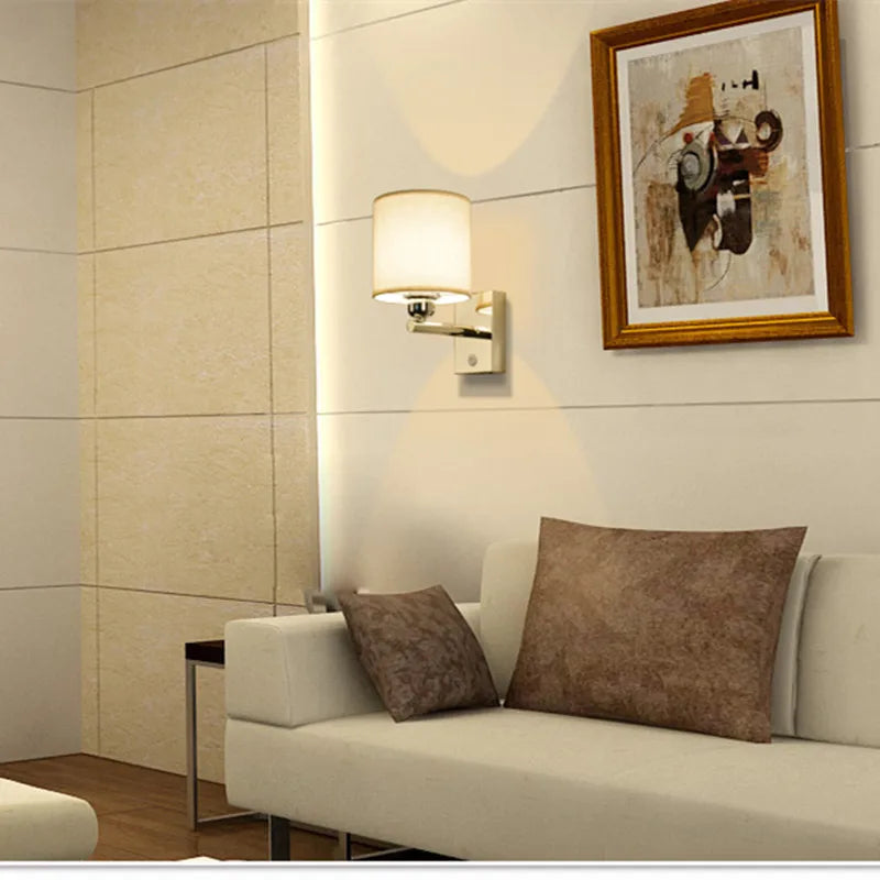 LED Modern Wall Sconce | Bedroom &amp; Hallway Home Lighting