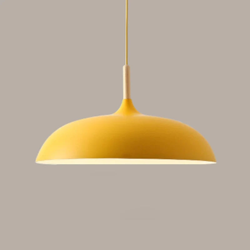 Modern Wood Pendant Light | Modern Dining Room Lighting