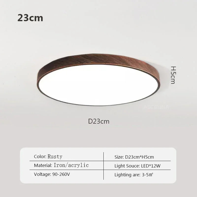 LED Nordic Modern Ceiling Light | Modern Bedroom Lighting
