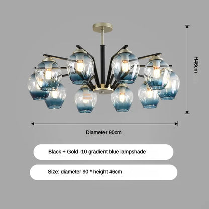 LED Magic Bean Chandelier | Modern Dining Room Lighting