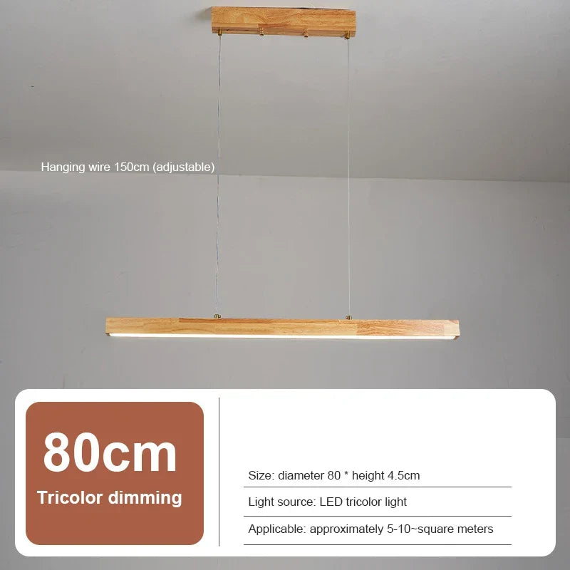 Sleek Minimalist Modern Chandelier | Dining Room Lighting