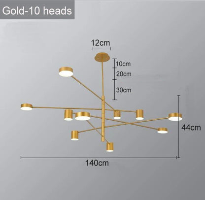 Soren LED Chandelier | Modern Dining Room Lighting