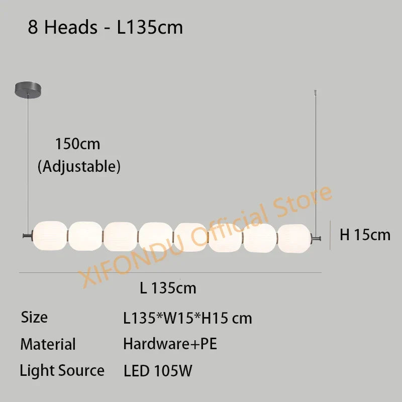 Nordic Modern Chandelier | Modern Dining Room Lighting