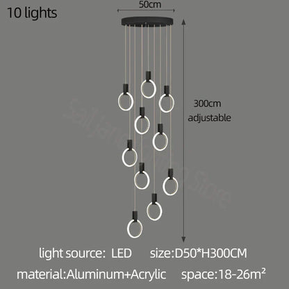 Elegant LED Chandelier | Living Room &amp; Lounge Lighting