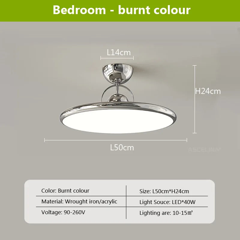 LED Nordic Ceiling Light | Bedroom &amp; Bedside Lighting