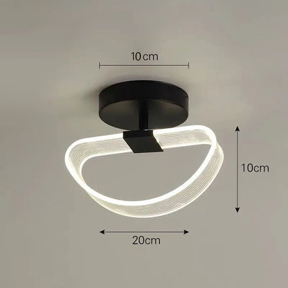 LED Modern Acrylic Ceiling Light | Bedroom Home Lighting