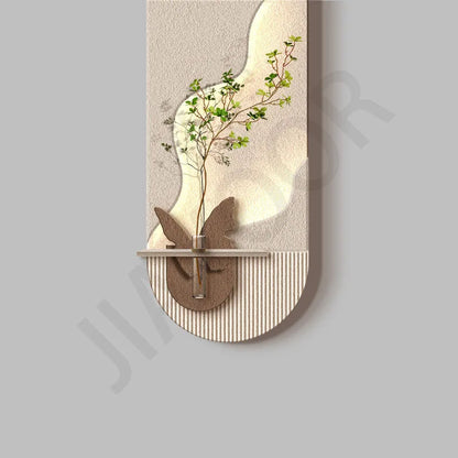 Vase LED Wall Art Light | Modern Hallway &amp; Entry Lighting