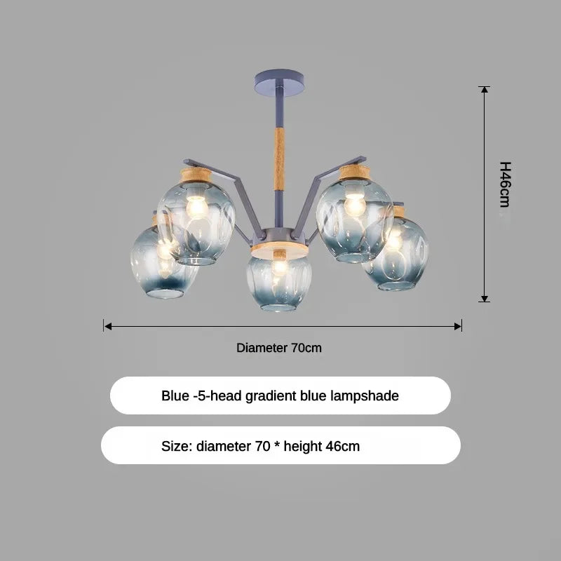 LED Magic Bean Chandelier | Modern Dining Room Lighting