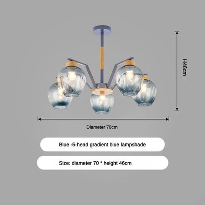 LED Magic Bean Chandelier | Modern Dining Room Lighting