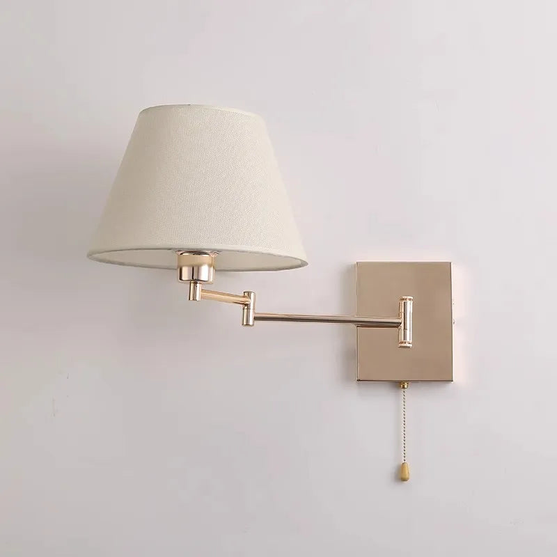 Adjustable Nordic Wall Sconce | Modern Bedroom Lighting
