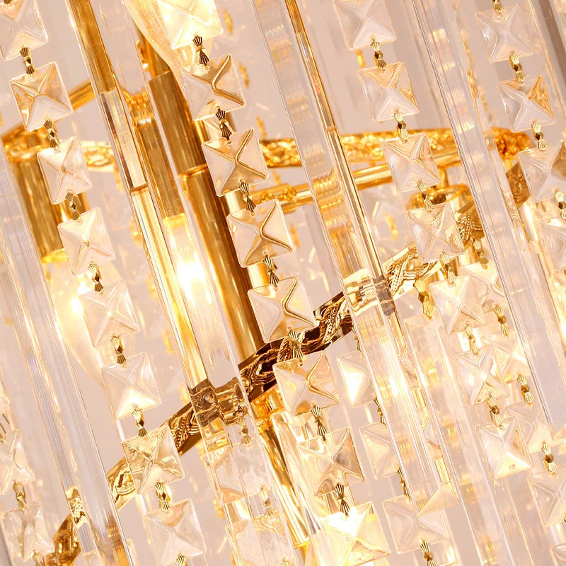 Crystal Chandelier | Modern Living Room Home Lighting
