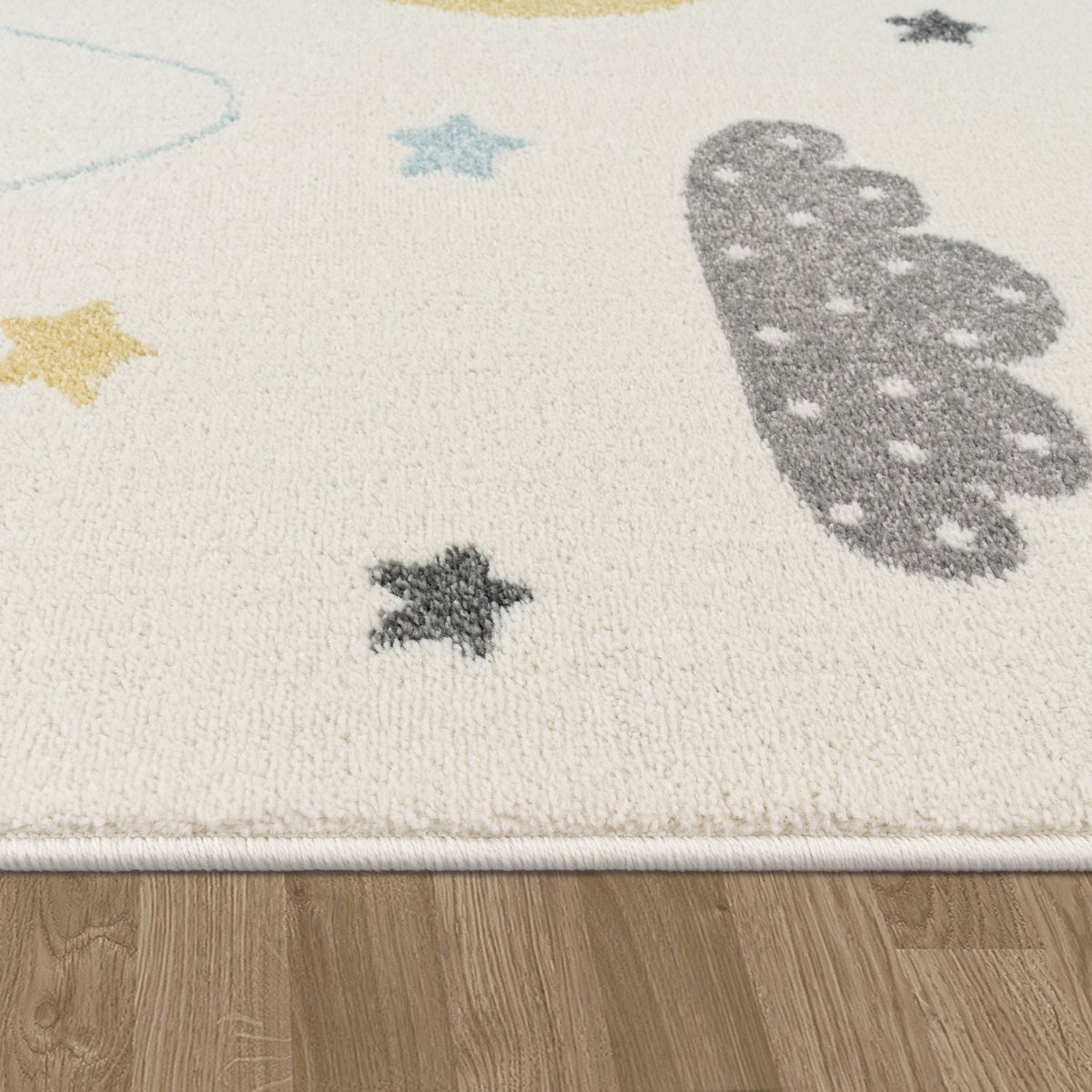 Kids Rug Nino Pastel Colored Mountains &amp; Dreamy Sky