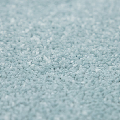 Solid Flatweave Rug Porto for Living Room - Light Blue