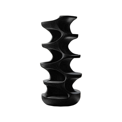 Virex Sculpted Solid Wood Tree-Inspired Cat Tree Shelf