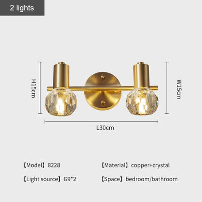 Adjustable Modern LED Vanity Light | Bathroom Lighting